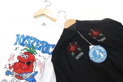 「アメカジブランドのHYSTERIC GLAMOUR 」