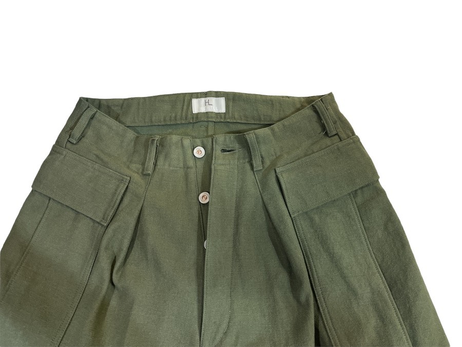 パンツ HERILL HL DENIM CARGO PANTS HERILL HL Denim Cargo pants [OLIVE DRAB] - Fresh Service NECESSARY