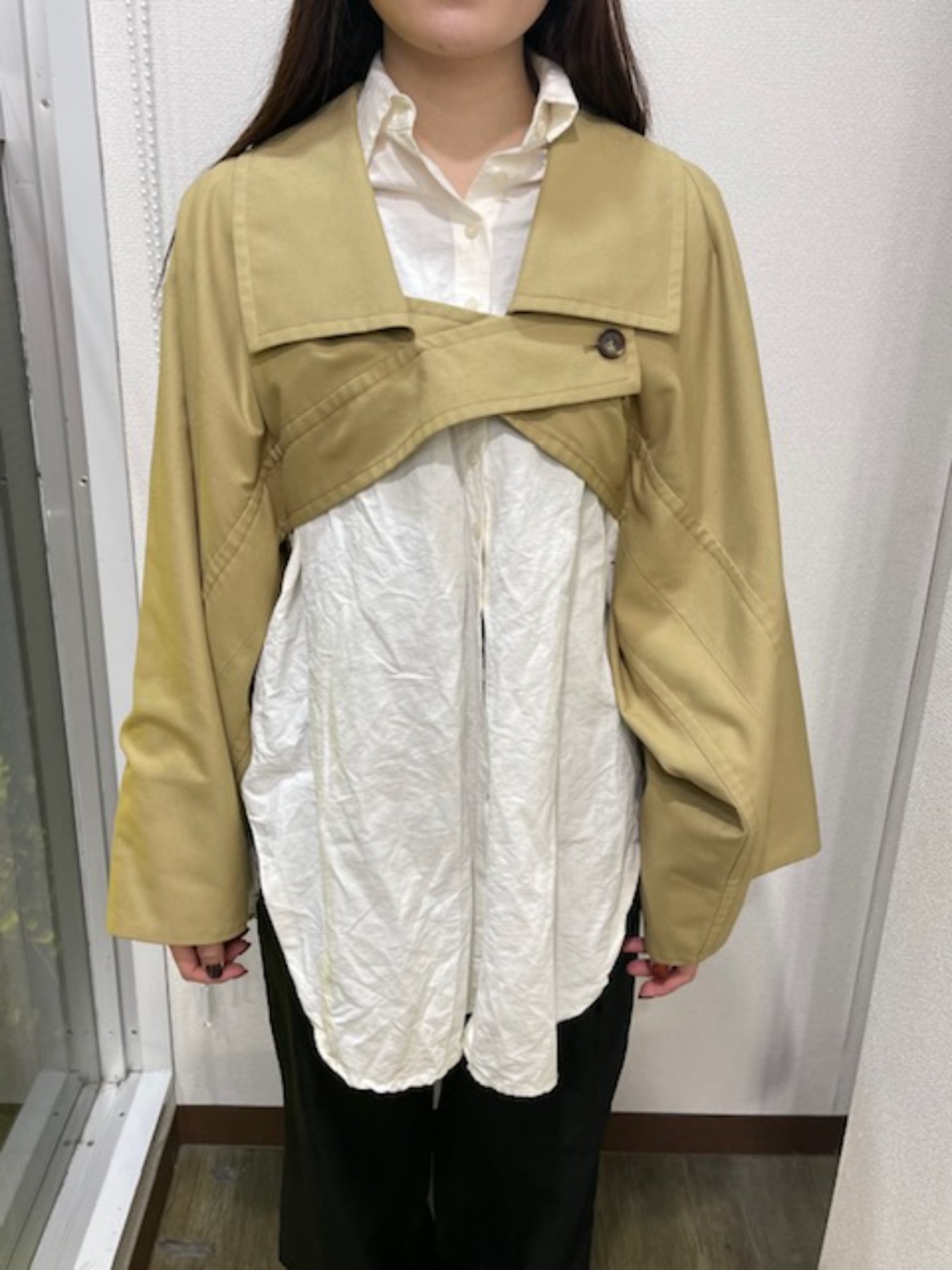 人気ブランド【CLANE/クラネ】より【KIMONO SLEEVE SHORT JACKET ...