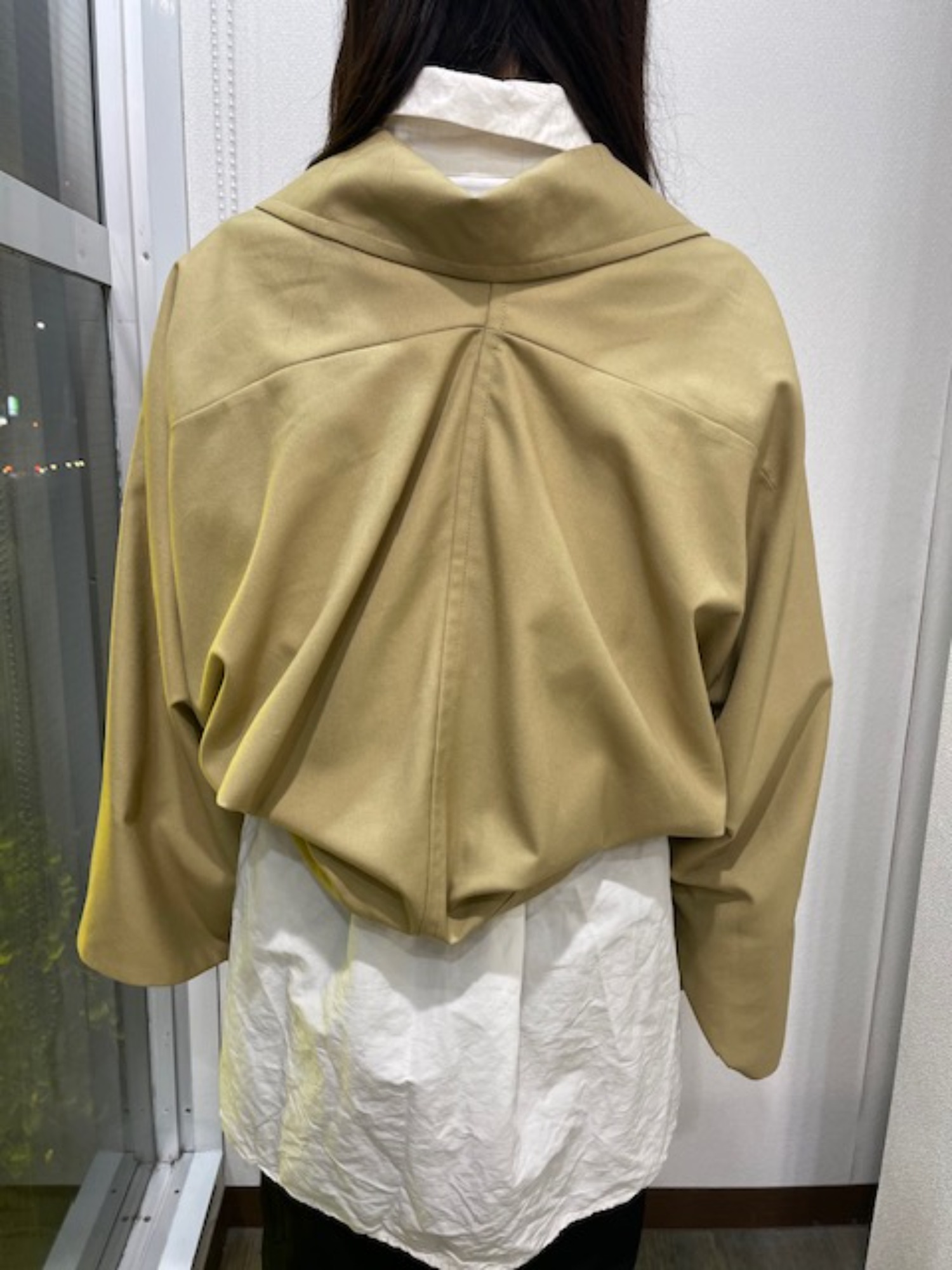 CLANE KIMONO SLEEVE SHORT JACKET ジャケット