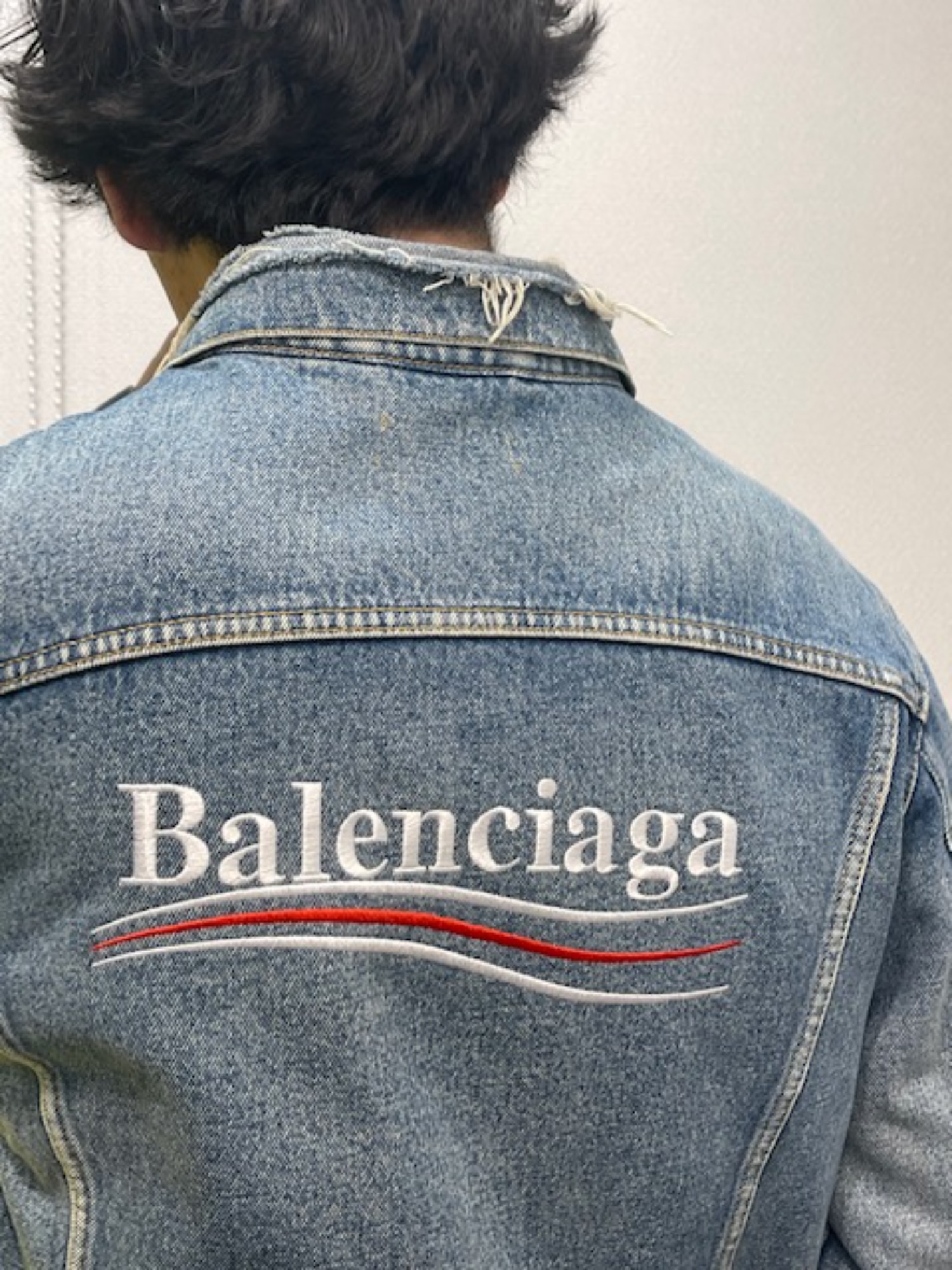 バレンシアガ★Balenciaga デニムジャケット　48