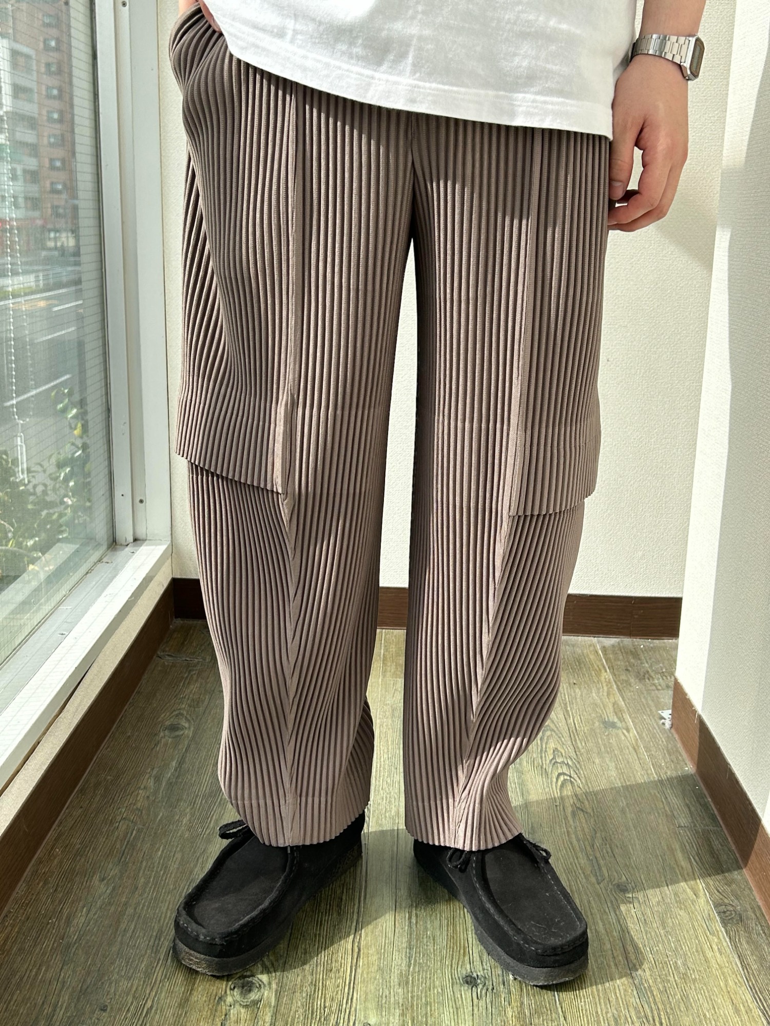 HOMME PLISSÉ ISSEY MIYAKE プリーツパンツ