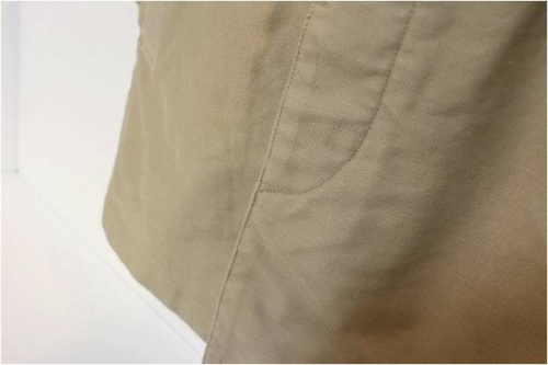 ステンカラーコートのAhe'hee