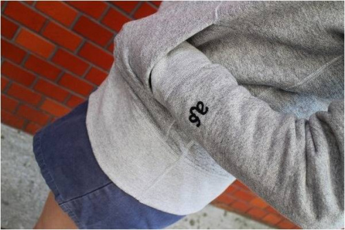 ジップパーカーのAmericana