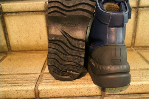 アンダーカバーのレザーブーツ