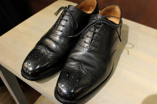スコッチグレインのシューズ
