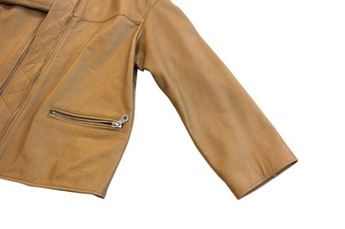 レザージャケットのラムレザージャケット