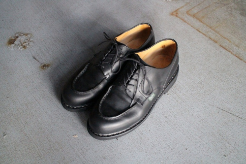 パラブーツの革靴