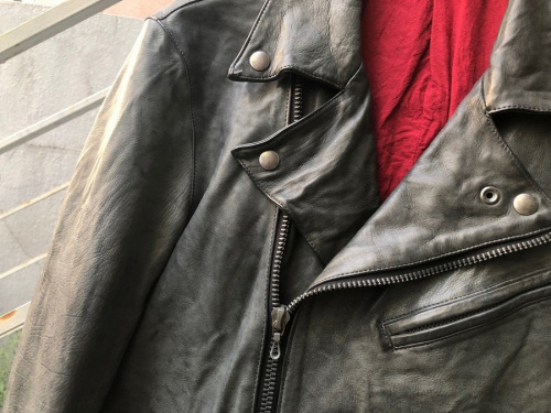 レザージャケットの葛西　レザージャケット