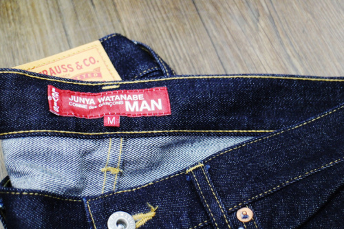 リーバイス×ジュンヤワタナベ　コムデギャルソンオム)のデニムパンツ