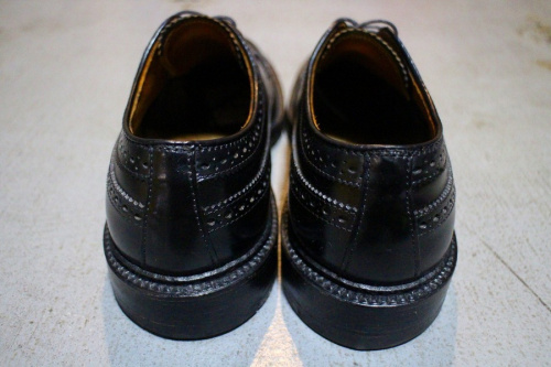 オールデンの別注ウィングチップシューズ