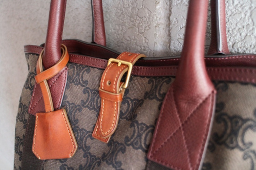 マカダム柄の葛西　バッグ