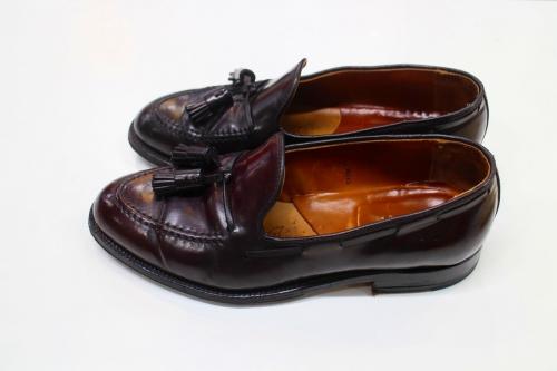 オールデンのコードバンタッセルローファー