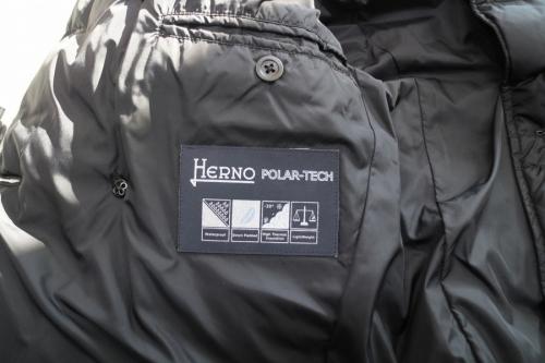 ダブルブレストダウンショートブルゾンのメンズ