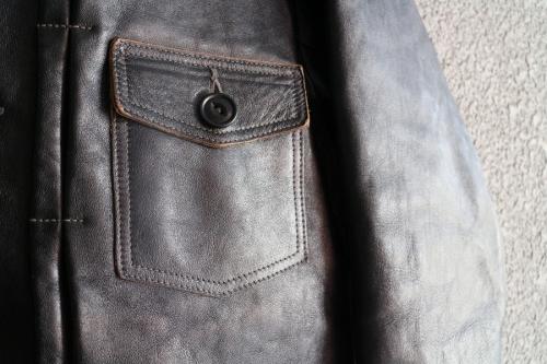 馬革のメンズ　ジャケット