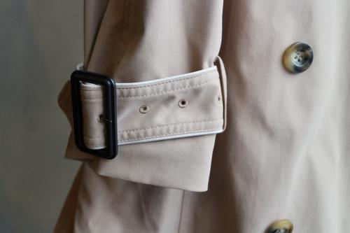 VARIOUS BACK PLEATS TRENCH