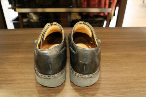 パラブーツのレザーシューズ