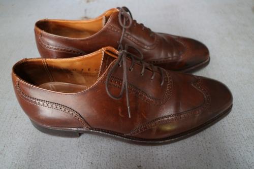 ウィングチップシューズの葛西