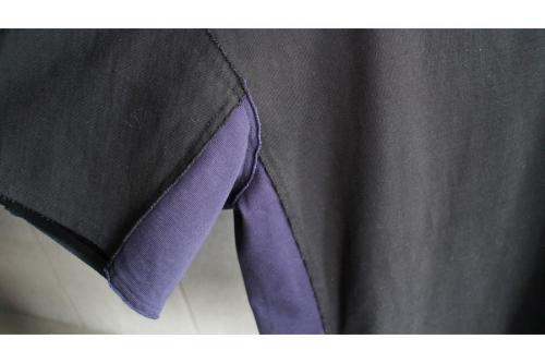 ドゥロワーのバイカラーワンピース