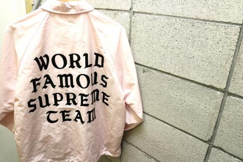 シュプリームのWorld Famous Coaches Jacket