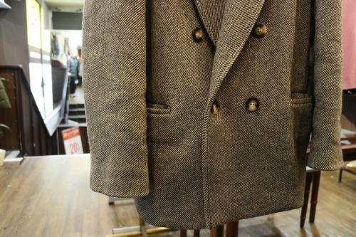 MANTECOエアーウール カルゼジャケットのダブルジャケット