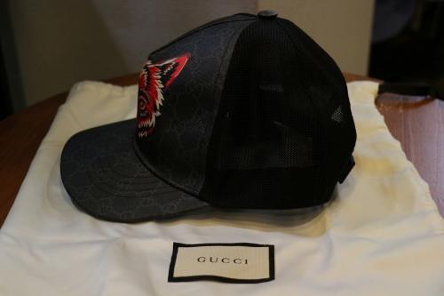 グッチのベースボールキャップ
