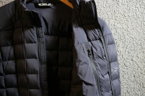 リコジャケットのキルティングジャケット