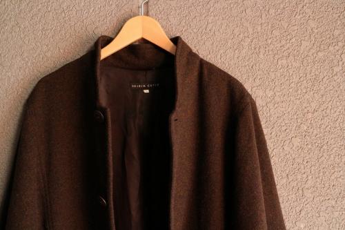 ウールオーバーコートの葛西