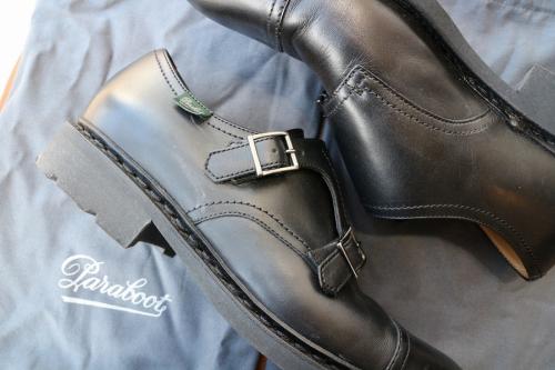 POEのモンクストラップシューズ