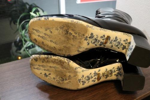 ダブルＧパテントアンクルブーツの買取