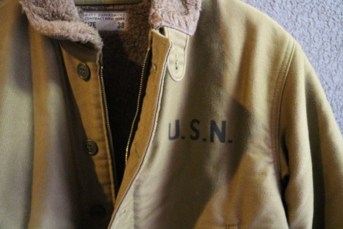 年代不明 N-1デッキジャケット VIN TAGE 年代不明 N-1デッキジャケット VIN TAGE（40's US NAVY N-1