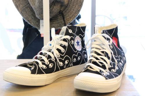 CONVERSE×PLAY COMME des GARCONSのコンバース×プレイコムデギャルソン