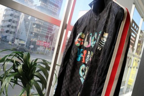 ナイロンジャケットのレディース