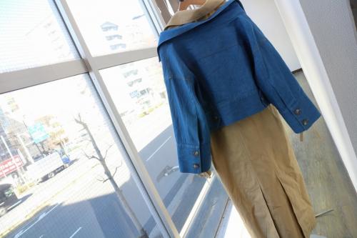 シー ニューヨークのデニムトレンチコート