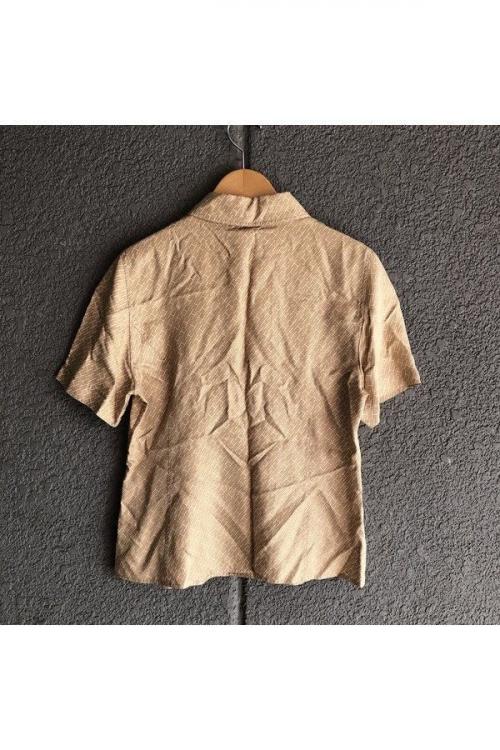 エルメスのシルクシャツ