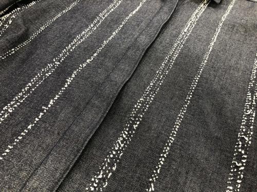 デニムジャケットの葛西