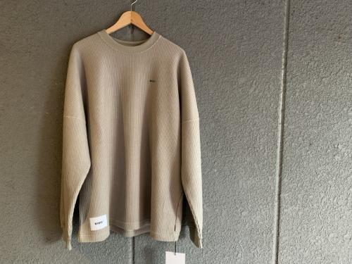 WAFFLE/LS/PEACのサーマルニット