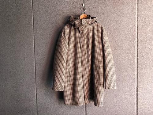 ブルックスブラザーズのライナー付ガンクラブチェックコート