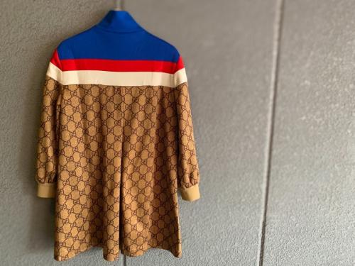 グッチのGGテクニカルジャージードレスワンピース