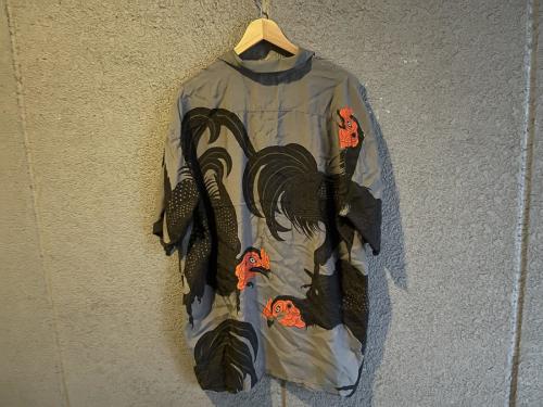 バッズプール × ガッキンの軍鶏 HAWAIIAN SHIRT