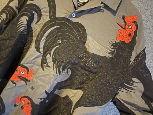 軍鶏 HAWAIIAN SHIRTのメンズ