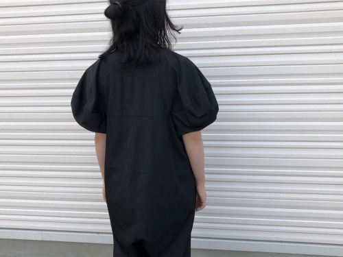 machatt ボリュームスリーブオールインワン　machatt オールインワン MACHATT ボリュームスリーブオールインワン ブラックS