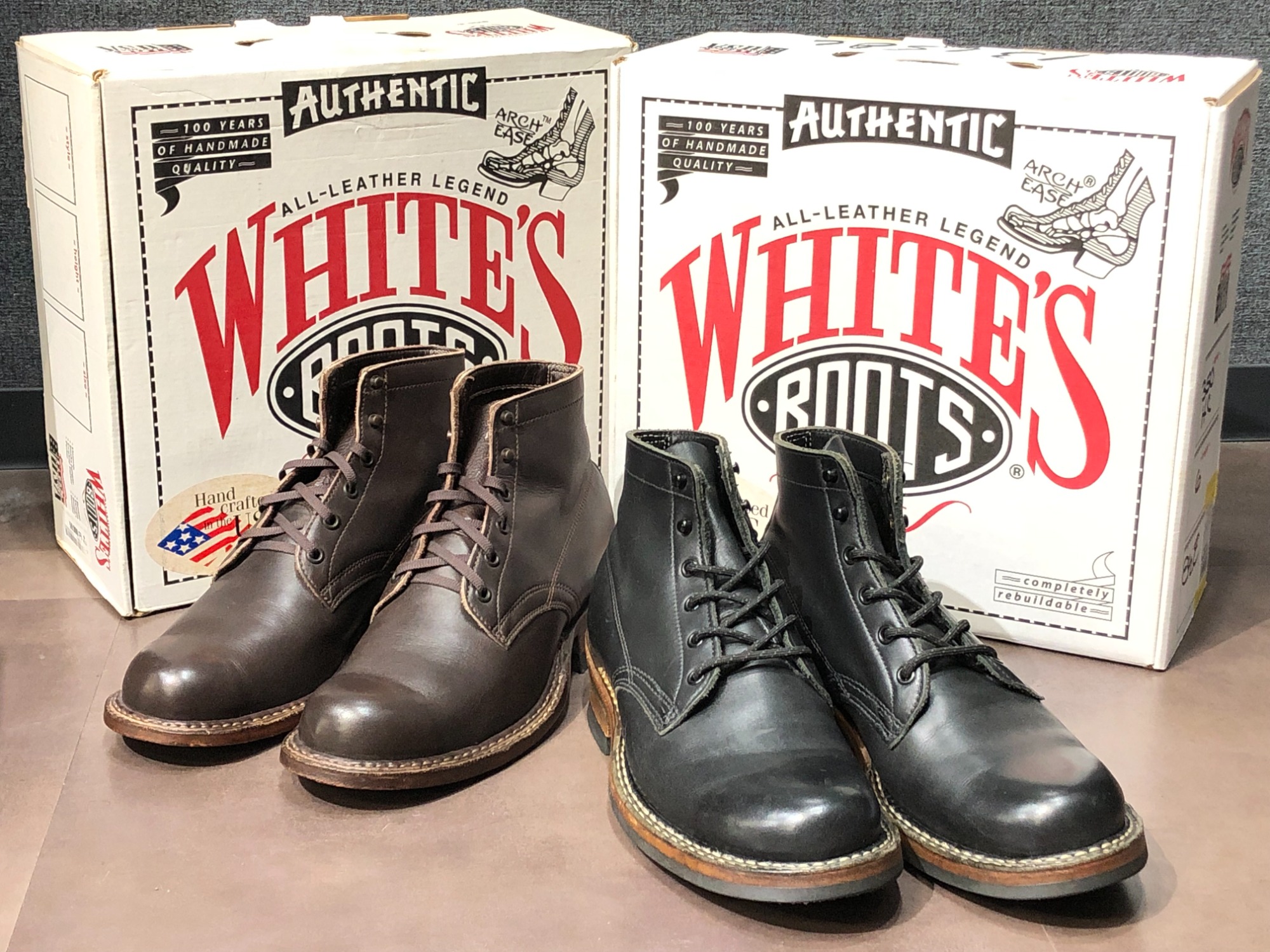 ワークブーツの王様【WHITE'S BOOTS/ホワイツブーツ】セミドレスが二足 ...