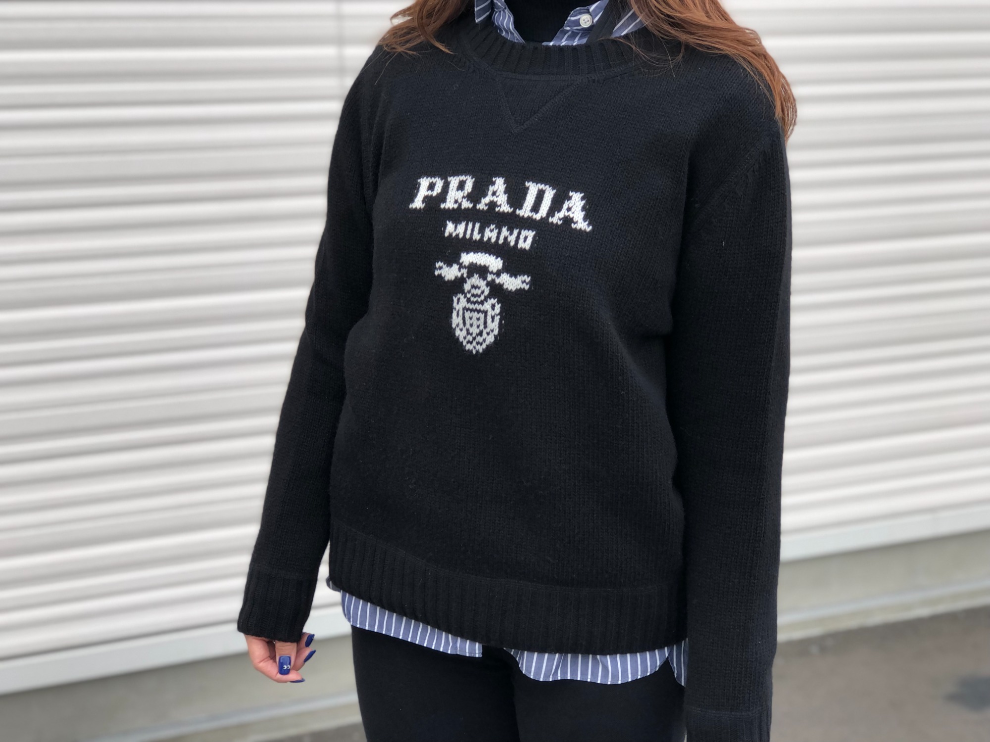 買取強化ブランド【PRADA/プラダ】クラウンロゴカシミヤニット買取入荷いたしました。[2023.01.19発行]｜トレファクスタイル草加店