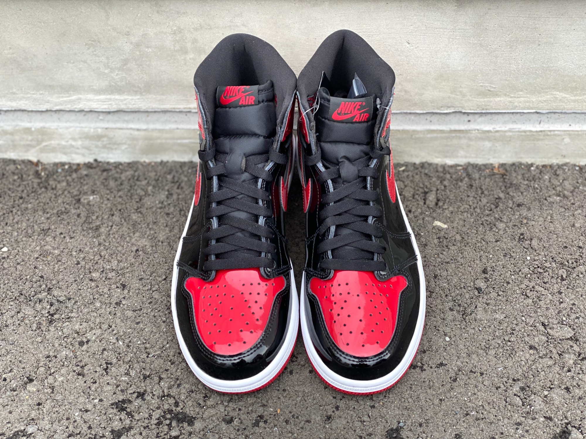 NIKE/ナイキ】Air Jordan 1 High OG Patent Bredが買取入荷いたしまし 