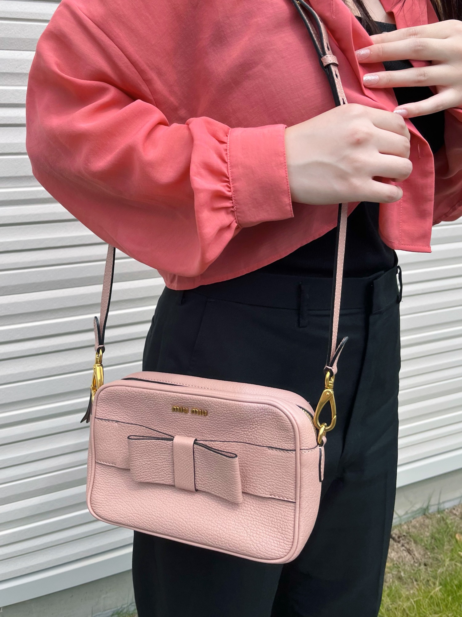 MIU MIU/ミュウミュウ】マドラスリボンショルダーバッグが買取入荷 ...