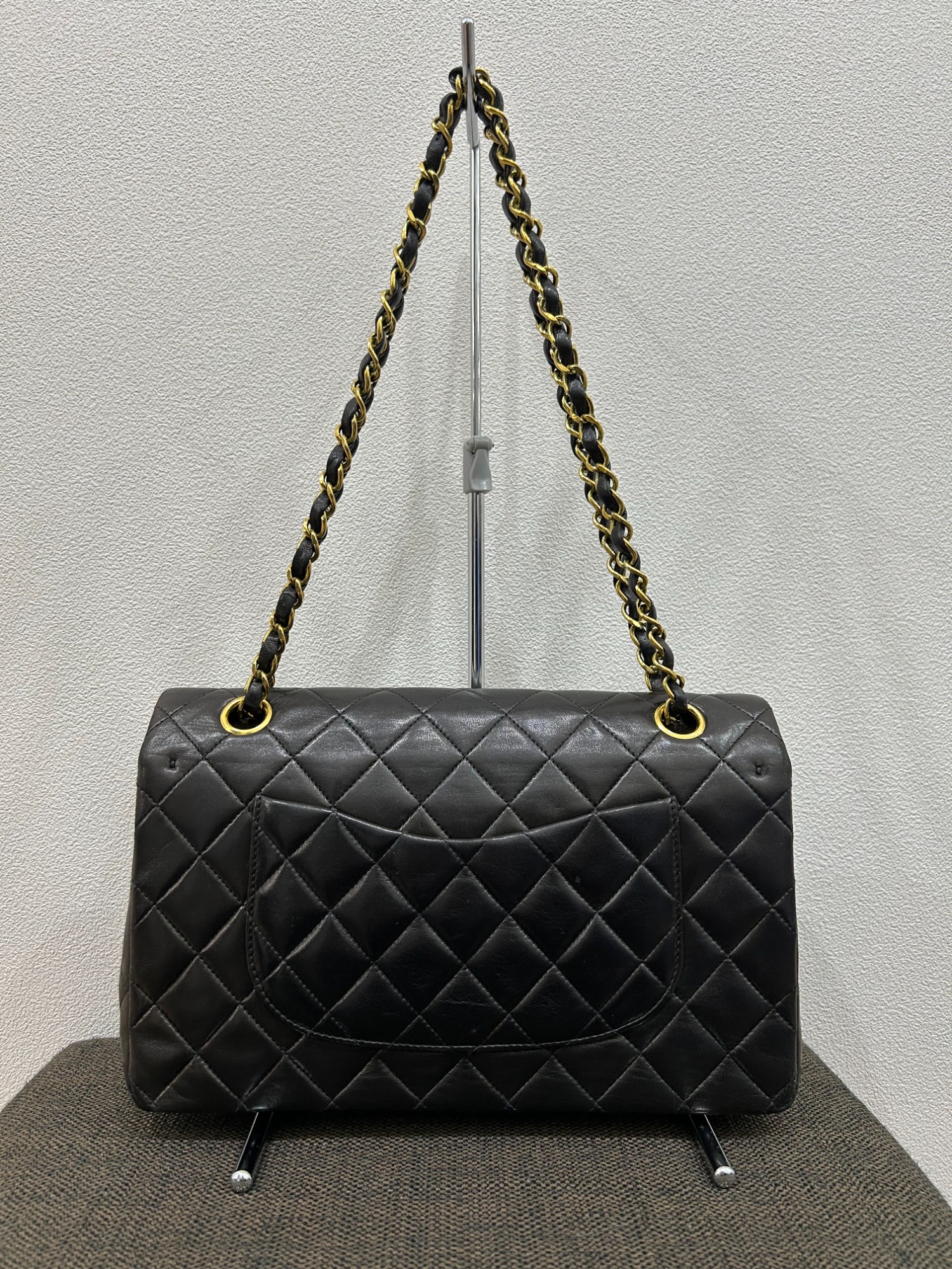 CHANELのがマトラッセ 25ダブルフラップチェーンショルダー