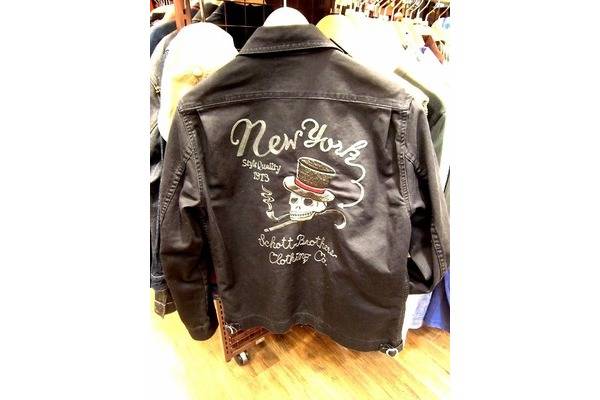 Schott(ショット)100周年記念モデル！豪華なスカルモチーフが