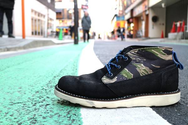 14AW XLARGE×Danner チャッカブーツの入荷です[2015.03.12発行