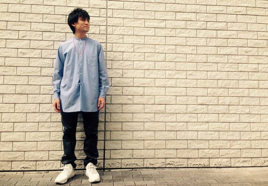 日本人に【合った!】がココに!COMOLI(コモリ)バンドカラーシャツ